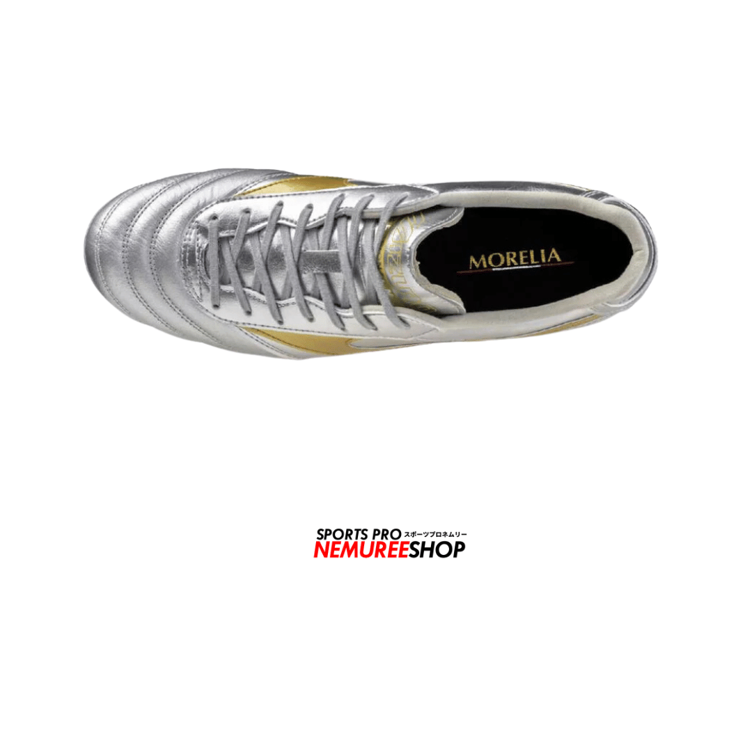 MIZUNO Football Shoes MORELIA 2 PRO (GALAXY SILVER / GOLD / GOLD) - Nemuree Shop - Online Sports Store