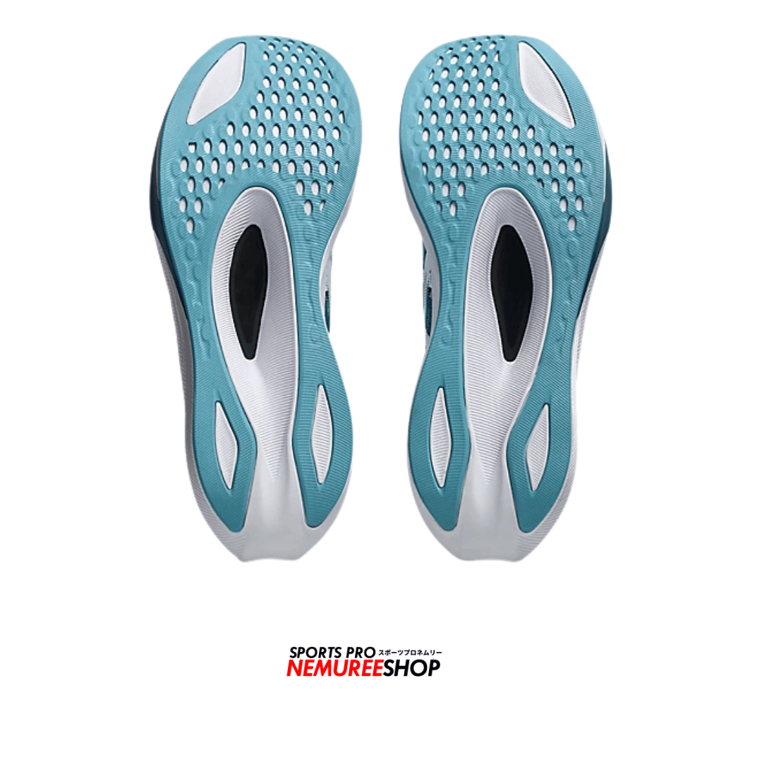 ASICS Running Shoes MAGIC SPEED 4 (STILLWATER / WHITE) - Nemuree Shop - Online Sports Store