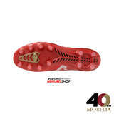 MIZUNO Football Shoes MORELIA NEO 4 ELITE (MORELIA 40TH RED/WHITE/BLACK) - Nemuree Shop - Online Sports Store