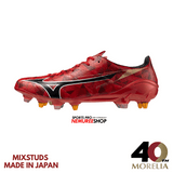 MIZUNO Football Shoes ALPHA 2 JAPAN MIX (MORELIA 40TH RED/BLACK/GOLD) - Nemuree Shop - Online Sports Store