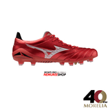MIZUNO Football Shoes MORELIA NEO 4 ELITE (MORELIA 40TH RED/WHITE/BLACK) - Nemuree Shop - Online Sports Store