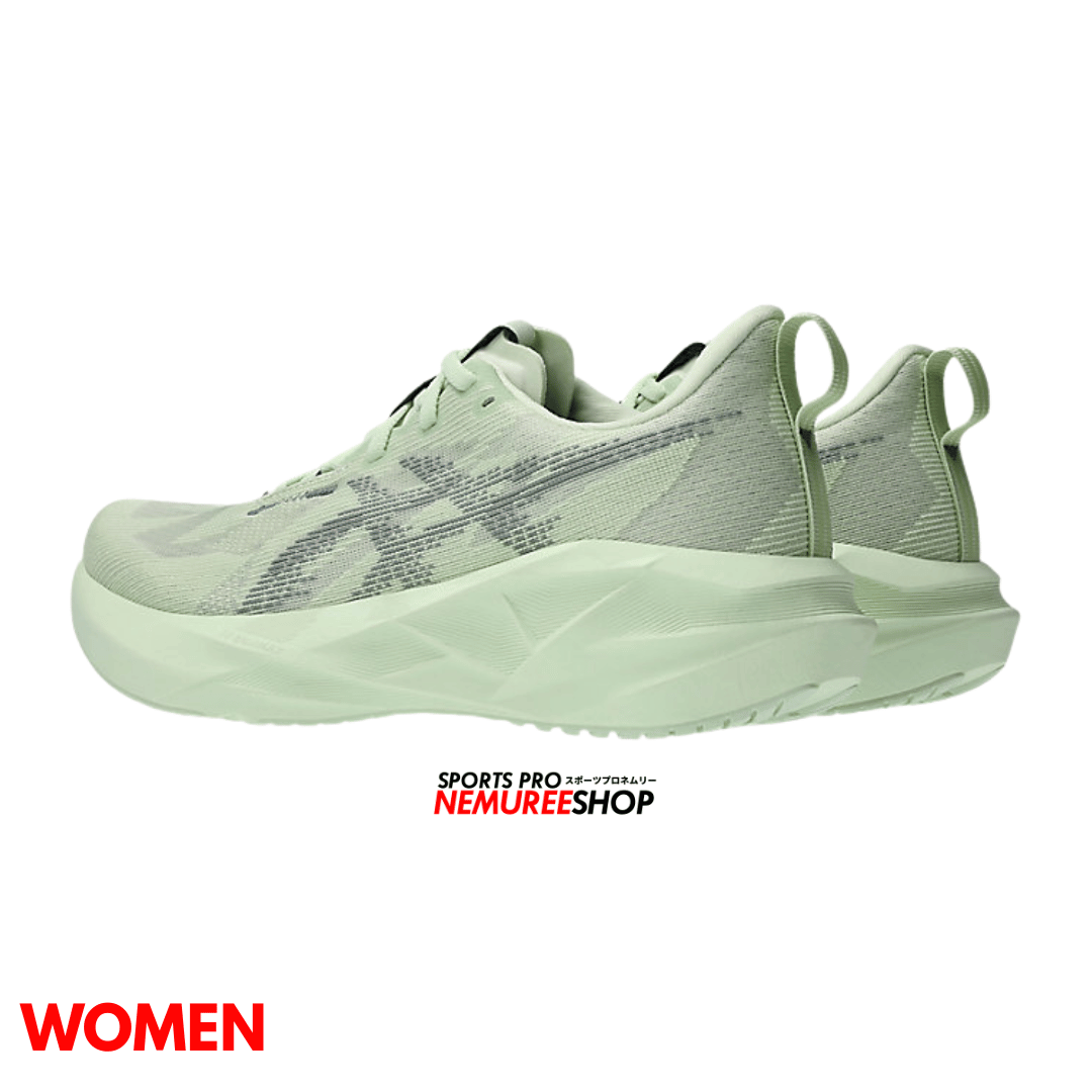 ASICS Women Running Shoes NOVABLAST 5 WOMEN (WHISPER GREEN / MONUMENT BLUE) - Nemuree Shop - Online Sports Store
