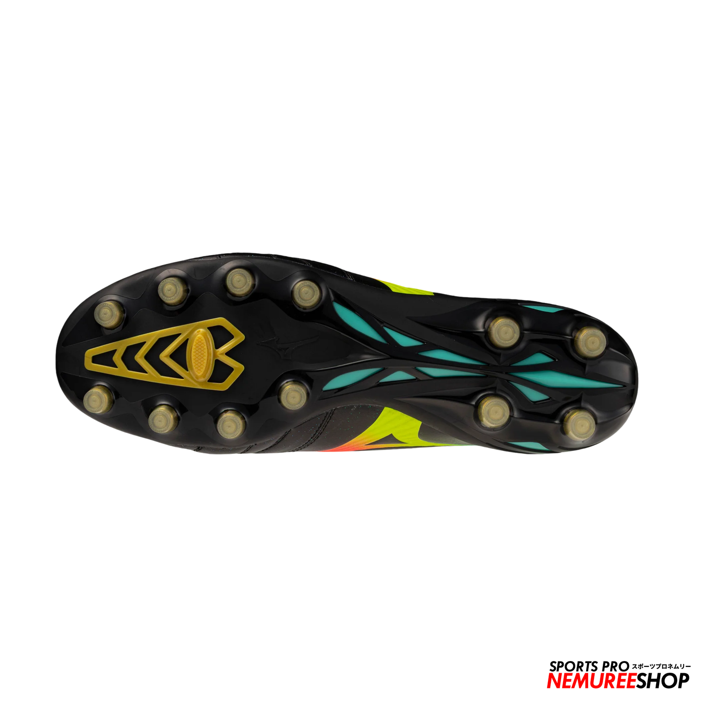 MIZUNO Football Shoes MORELIA NEO 5 ELITE (BLACK/LAVA ORANGE/ARCADIA)