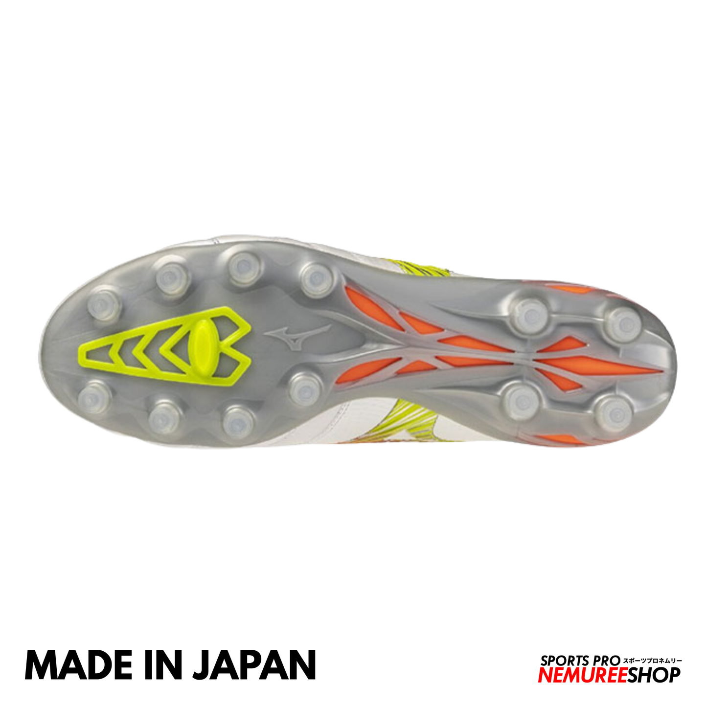 MIZUNO Football Shoes MORELIA NEO 5 BETA JAPAN (WHITE/LAVA ORANGE/EVENING PRIMROSE)