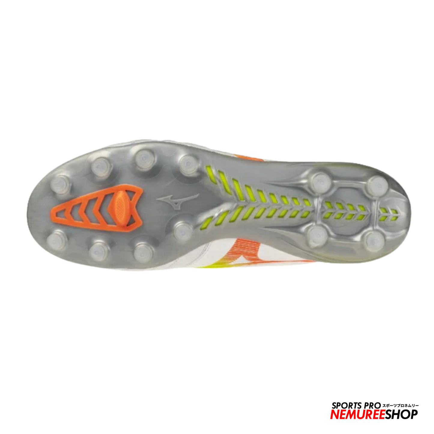 MIZUNO Football Shoes MONARCIDA NEO 3 ELITE (WHITE/EVENING PRIMROSE/LAVA ORANGE)