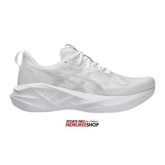 ASICS Running Shoes NOVABLAST 5 (WHITE/PIEDMONT GREY) - Nemuree Shop - Online Sports Store