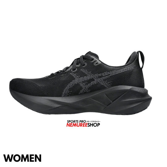 ASICS Women Running Shoes NOVABLAST 5 WOMEN (BLACK/CARRIER GREY) - Nemuree Shop - Online Sports Store