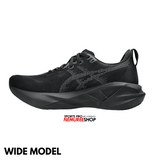 ASICS Running Shoes NOVABLAST 5 WIDE (BLACK/CARRIER GREY) - Nemuree Shop - Online Sports Store