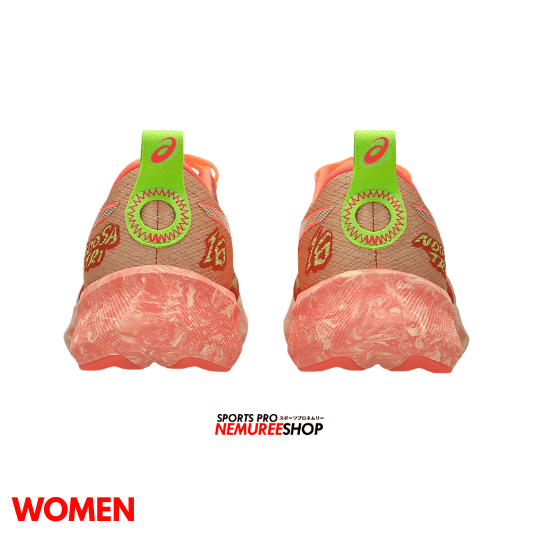 ASICS Women Running Shoes NOOSA TRI 16 WOMEN (ORANGE GLOW/FLASH RED) - Nemuree Shop - Online Sports Store