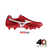 MIZUNO Football Shoes MORELIA 2 CLUB (MORELIA 40TH RED/WHITE/BLACK) - Nemuree Shop - Online Sports Store