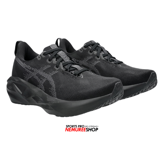 ASICS Running Shoes NOVABLAST 5 (BLACK/CARRIER GREY) - Nemuree Shop - Online Sports Store
