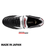 MIZUNO Soccer Shoes MORELIA 2 JAPAN ORIGIN PACK (BLACK/WHITE) - LONG TONGUE - Nemuree Shop - Online Sports Store