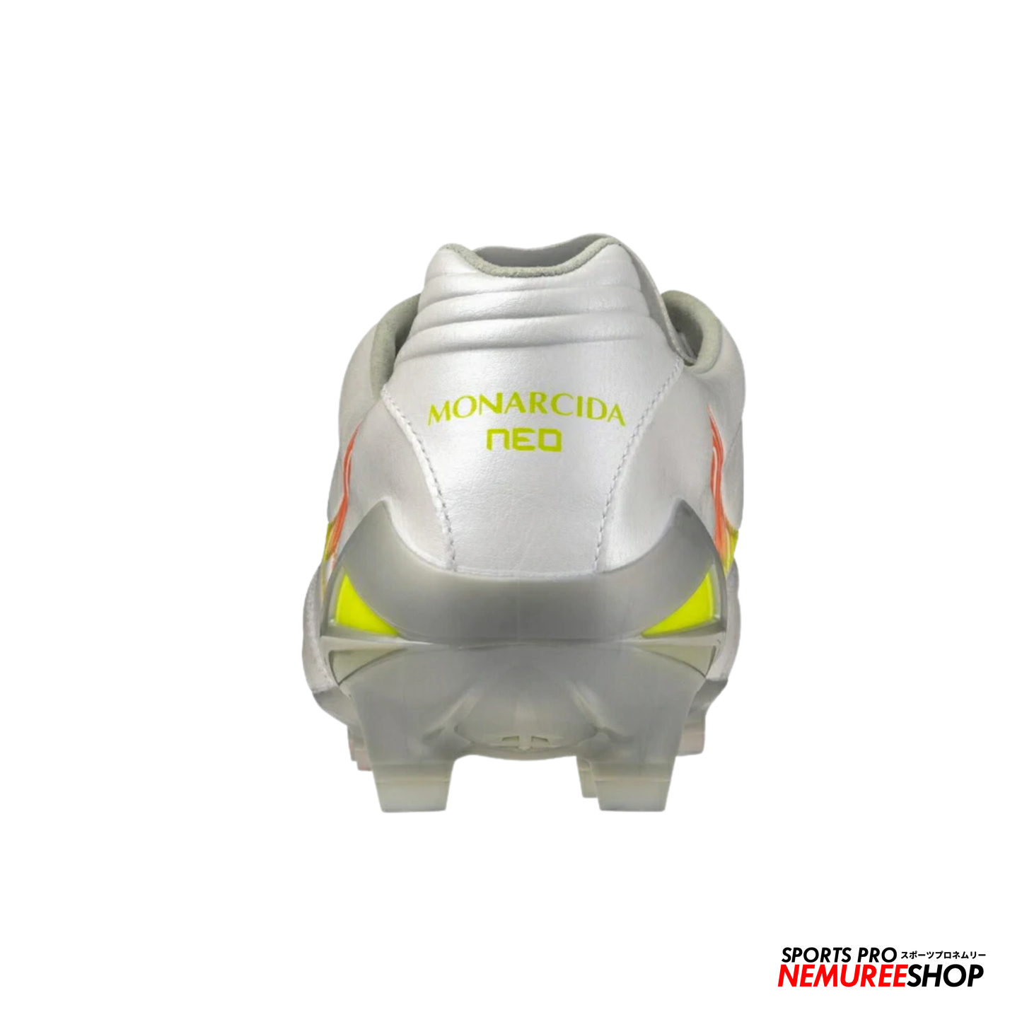 MIZUNO Football Shoes MONARCIDA NEO 3 ELITE (WHITE/EVENING PRIMROSE/LAVA ORANGE)