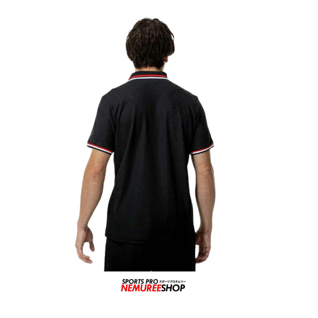 MIZUNO Mizuno MORELIA POLO SHIRT MEN - SHORT SLEEVE  (BLACK) - Nemuree Shop - Online Sports Store