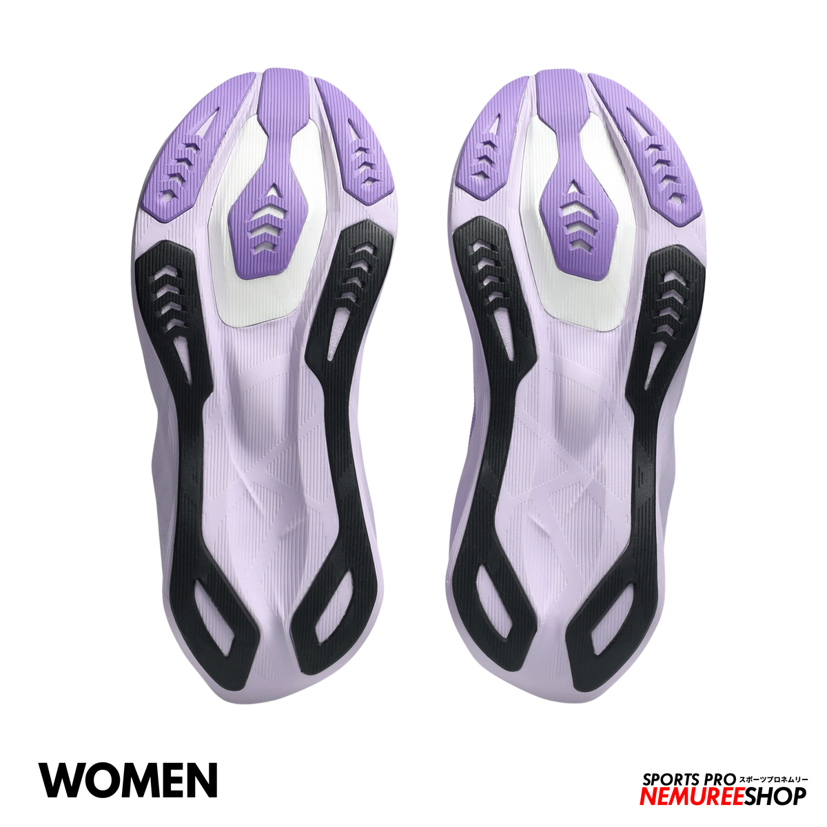 ASICS Women Running Shoes NOVABLAST 6 WOMEN (WHITE/MURASAKI)