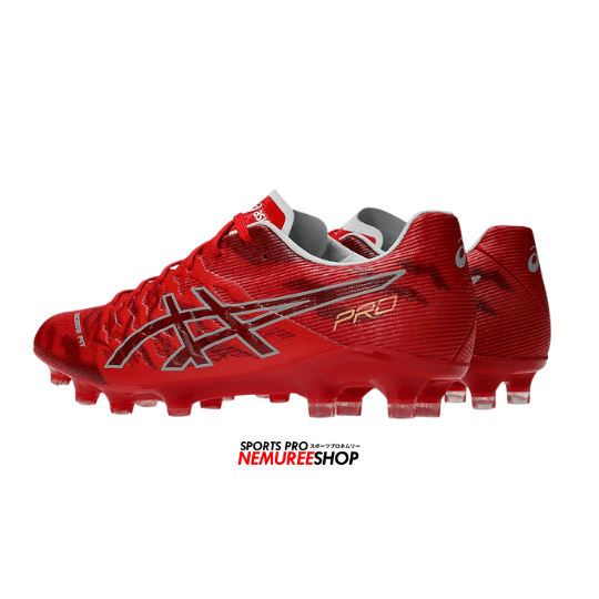 ASICS Football Shoes DS LIGHT ACROS PRO 3 (CLASSIC RED/WHITE) - Nemuree Shop - Online Sports Store