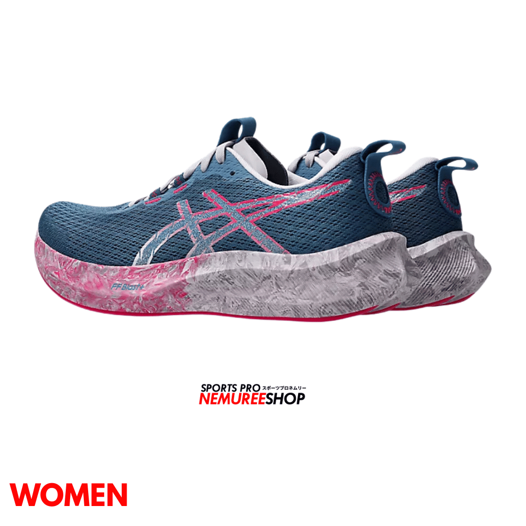 ASICS Women Running Shoes NOOSA TRI 16 WOMEN (WINTER SEA / BRIGHT ROSE) - Nemuree Shop - Online Sports Store