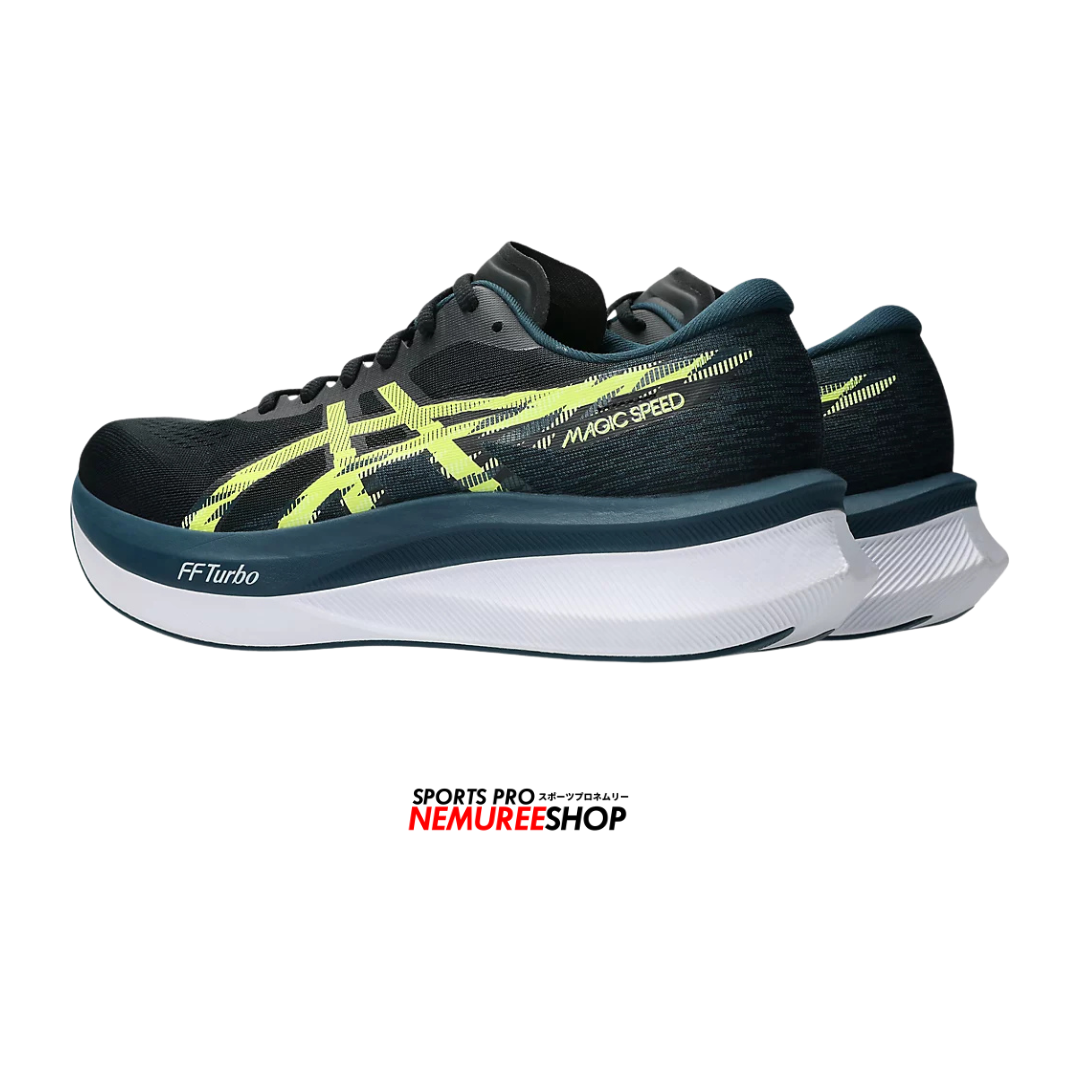 ASICS Running Shoes MAGIC SPEED 4 (BLACK / TRANQUIL TEAL) - Nemuree Shop - Online Sports Store