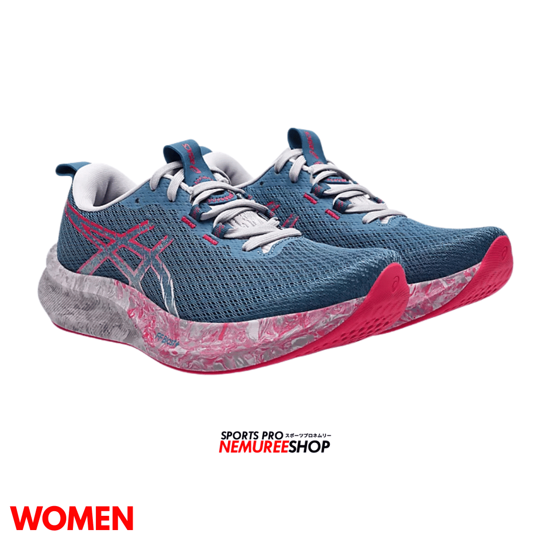 ASICS Women Running Shoes NOOSA TRI 16 WOMEN (WINTER SEA / BRIGHT ROSE) - Nemuree Shop - Online Sports Store