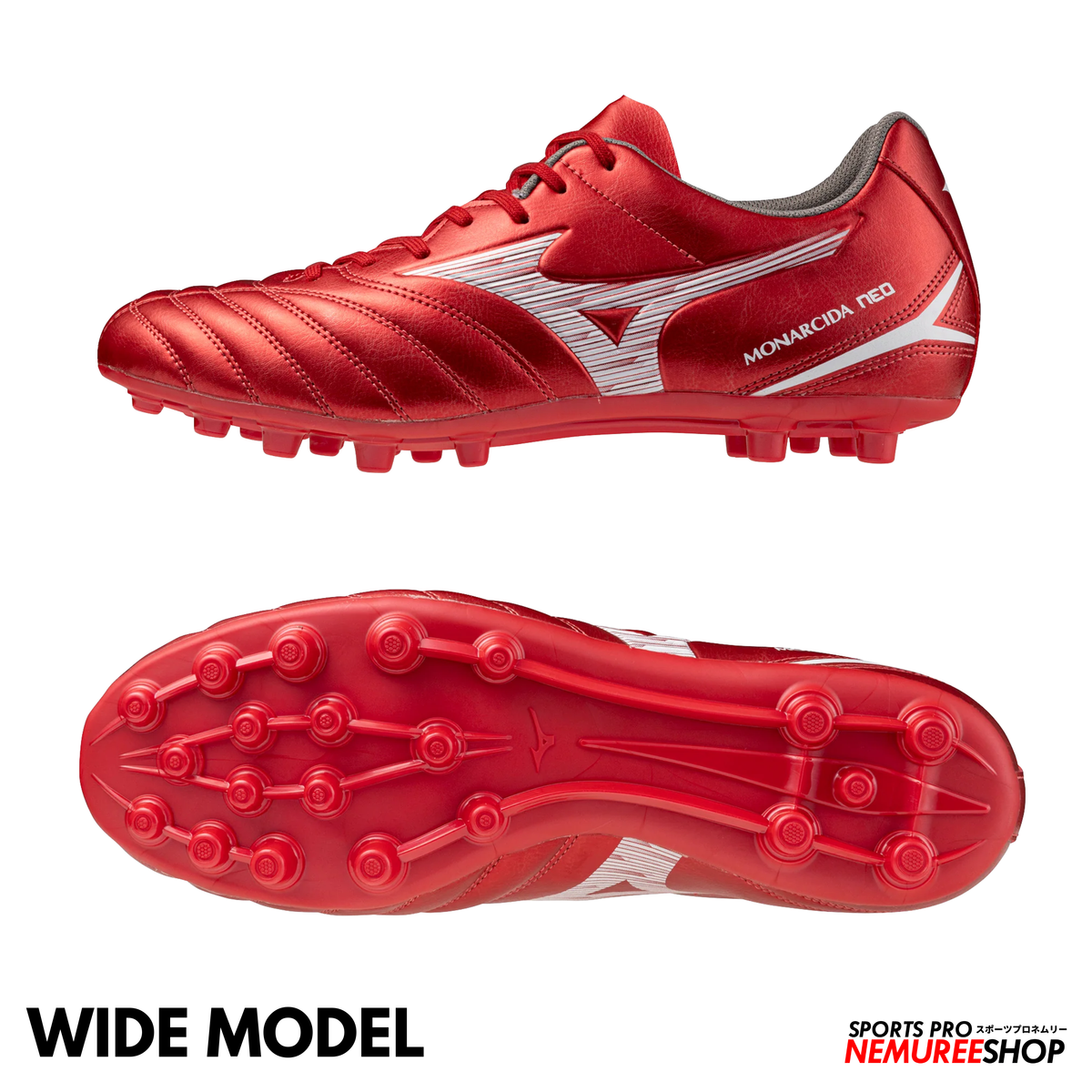 MIZUNO Football Shoes MONARCIDA NEO 3 SELECT AG (MORELIA 40TH RED / WHITE)
