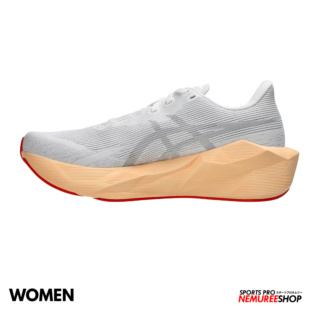ASICS Women Running Shoes NOVABLAST 6 WOMEN (WHITE/VIVID CORAL)