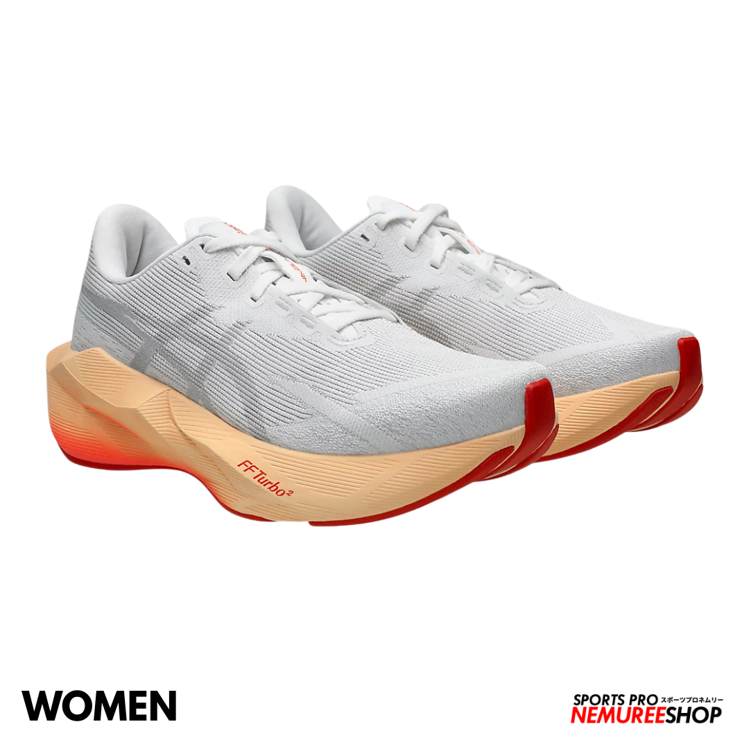 ASICS Women Running Shoes NOVABLAST 6 WOMEN (WHITE/VIVID CORAL)