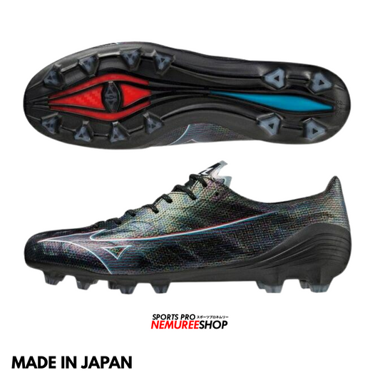 MIZUNO Football Shoes ALPHA JAPAN (BLACK/WHITE) - Nemuree Shop - Online Sports Store
