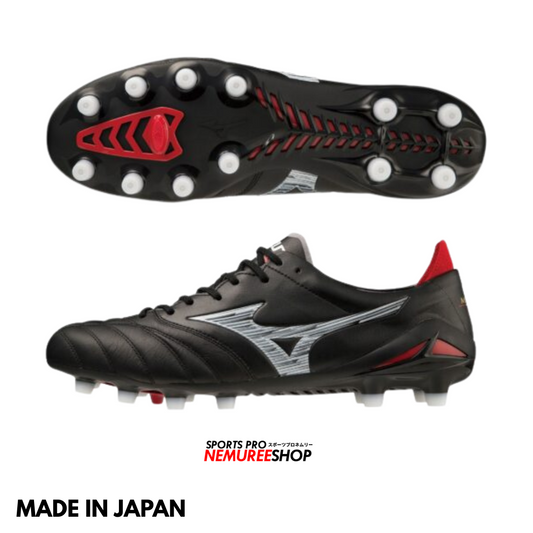 MIZUNO Football Shoes MORELIA NEO 4 JAPAN (BLACK/WHITE) - Nemuree Shop - Online Sports Store