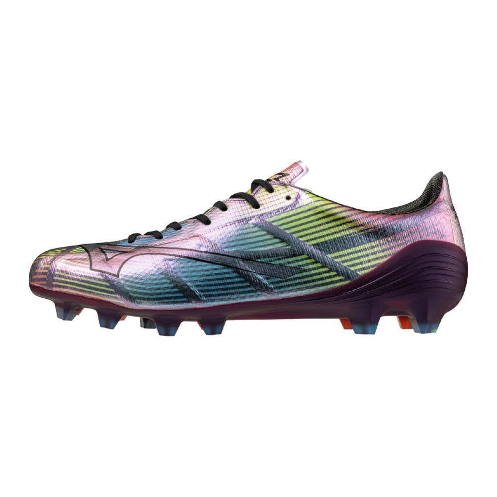 MIZUNO Football Shoes ALPHA 2 JAPAN (BLACK/GALAXY SILVER/BLACK) - Nemuree Shop - Online Sports Store